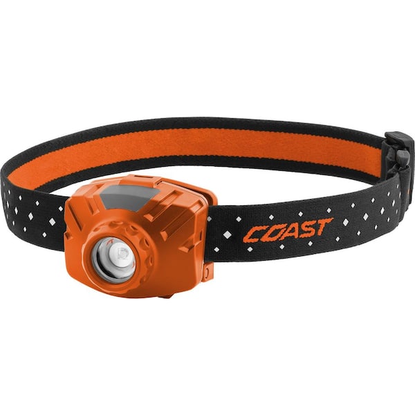 Coast FL60R 450 Lumen Rechargeable LED Headlamp, Accessories Included