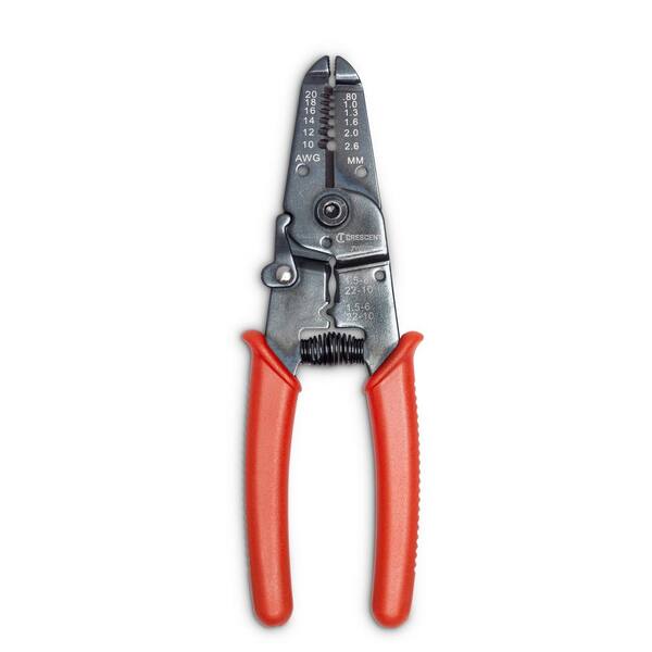 Crescent 7 in. Wire Stripper Pliers with Comfort Grips