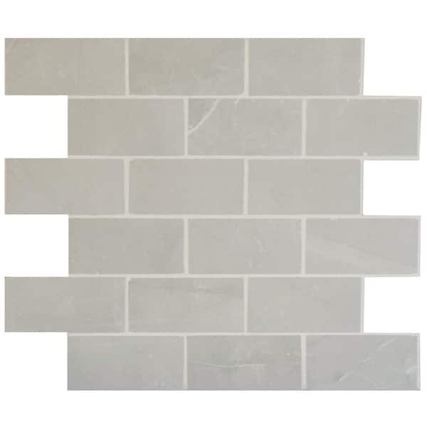 MSI Madison Celeste 12 in. x 12 in. Polished Porcelain Floor and Wall Tile (8 sq. ft./Case)