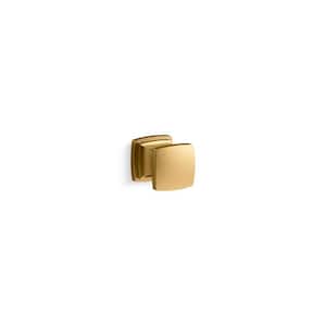 Sumner Street Home Hardware The Perfect 1 in. Satin Brass Cabinet