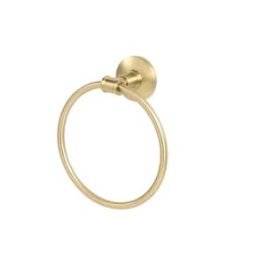 Parsons Towel Ring Brushed Gold