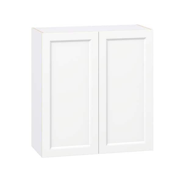 Laramie 33 in. W x 14 in. D x 35 in. H Assembled Wall Kitchen Cabinet in Painted Bright White