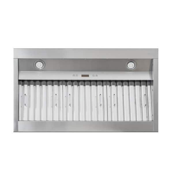 PLFL 832.58 58 in. 1000 CFM Range Hood Insert (For 60 Inch Range Hoods) Stainless Steel with LED Lights