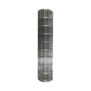 Welded Wire Mesh 3 ft. x 50 ft. Utility Fence, 2 in. x 4 in. Rectangular Mesh, Hot Dipped Galvanized