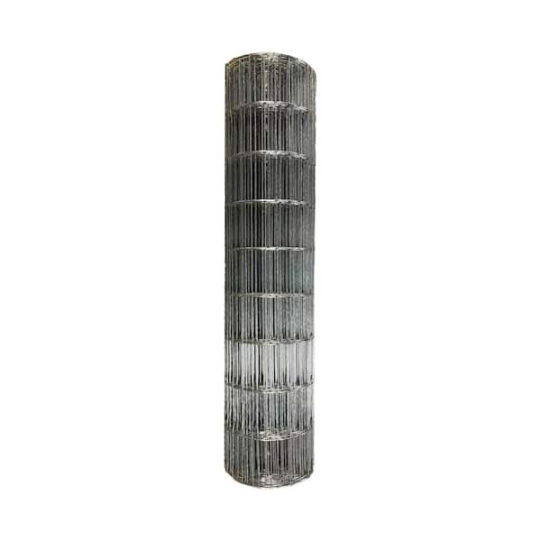 NUVO IRON Welded Wire Mesh 3 ft. x 50 ft. Utility Fence, 2 in. x 4 in. Rectangular Mesh, Hot Dipped Galvanized