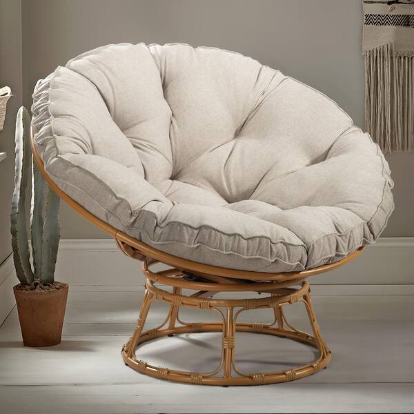 Papasan best sale chair beige