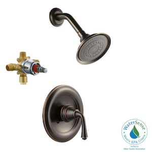 Eden Single-Handle 1-Spray Shower Faucet in Oil Rubbed Bronze (Valve Included)