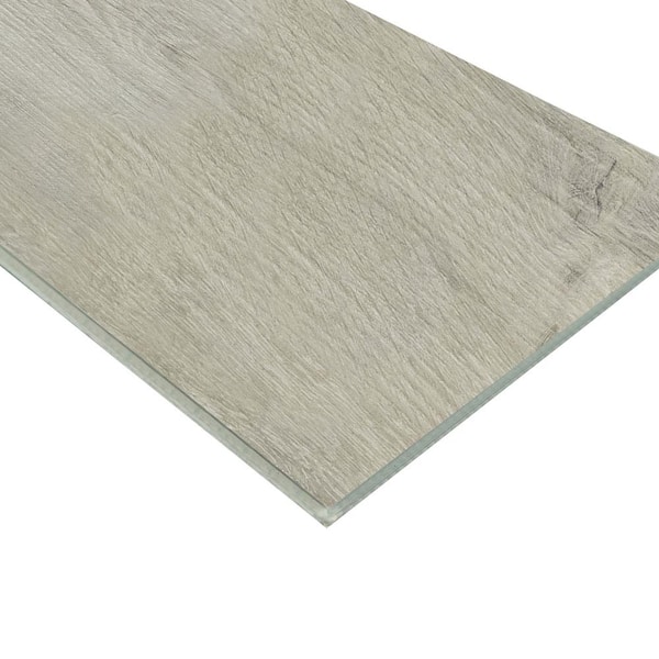 A&A Surfaces Harlow Fog 0.27 in. T x 1.77 in. W x 94 in. L Luxury Vinyl T-Mold Large