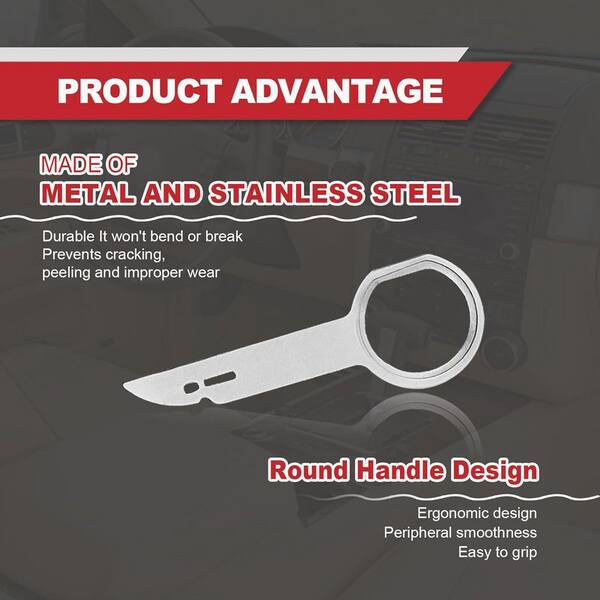thumbnail image 2 of 4-Piece Radio Removal Key Tool Set For VW Audi Seat Skoda Mercedes Stereo 2 of 5