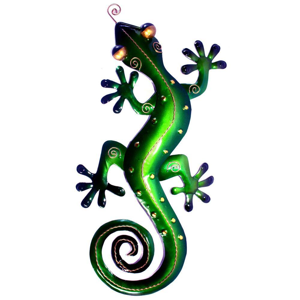 Iron Green Gecko Wall Decor Small price history on PriceWatchPro