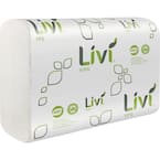 White 1-Ply Multifold Paper Towels (250 Towels per Pack 16-Packs per Carton)