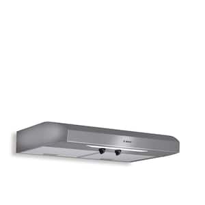 300 Series 30 in. Undercabinet Range Hood with Lights in Stainless Steel