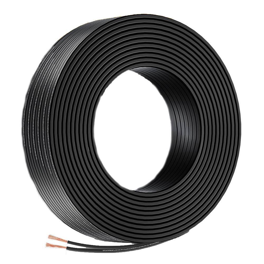 100 ft. 12-Gauge Low Voltage Wire 12/2 Stranded Copper Landscape Lighting Wire Direct Burial for Outdoor Lighting price history on PriceWatchPro