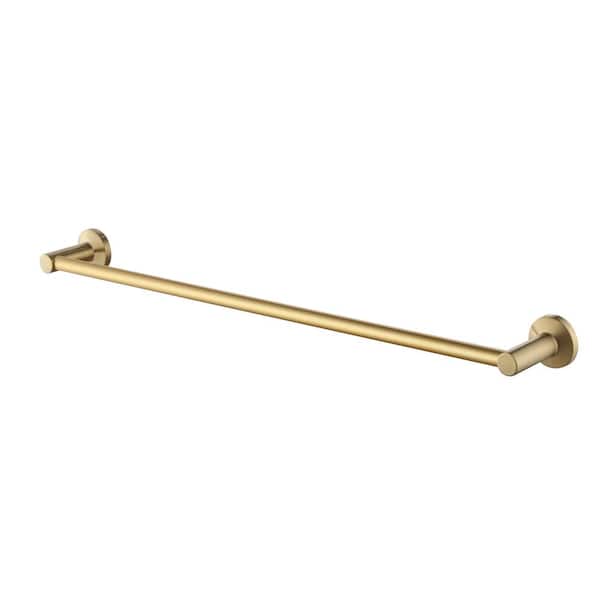 Glacier Bay Dorind 24 in. Wall Mounted Towel Bar in Brushed Gold