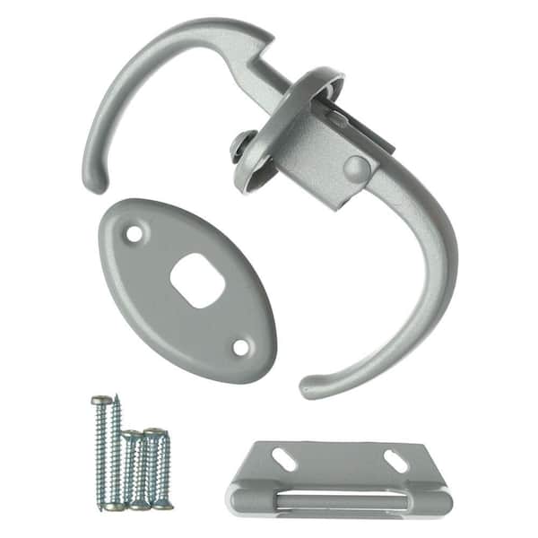 Wright Products Push Pull Latch in Aluminum