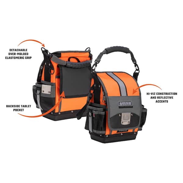 VETO PRO PAC TP-LC Hi-Viz Compact, Zippered Technician Tool Pouch