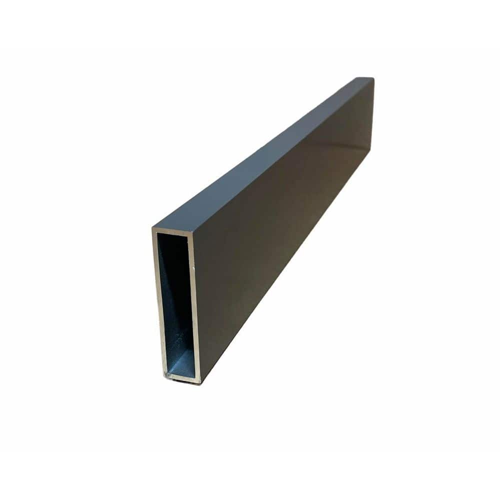 ASSURA 1 in. x 4 in. x 62 in. Bronze Aluminum Mull Bar YT1040B-62 - The ...