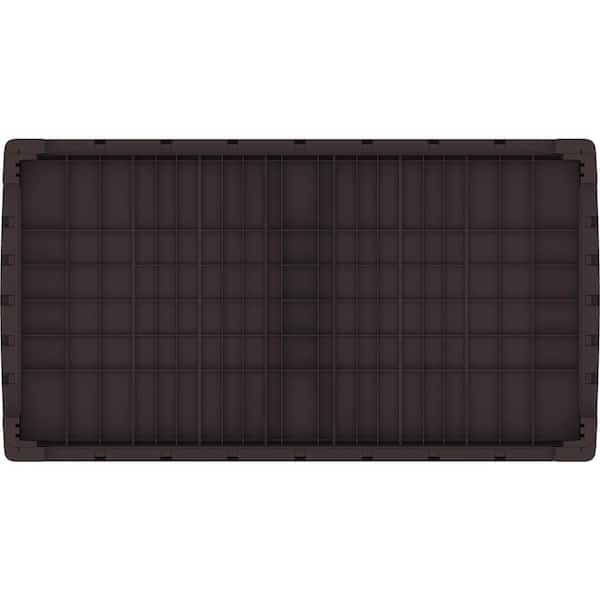 DURAMAX 110 Gal. Cedar Grain Deck Box Brown 86602 - The Home