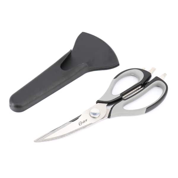 Oster Granger 2 Piece 9-in. Stainless Steel Multi-Purpose Kitchen Shears with Magnetic Holder