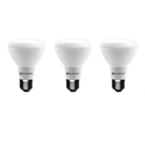 50-Watt Equivalent BR20 Dimmable LED Light Bulb Daylight (3-Pack)