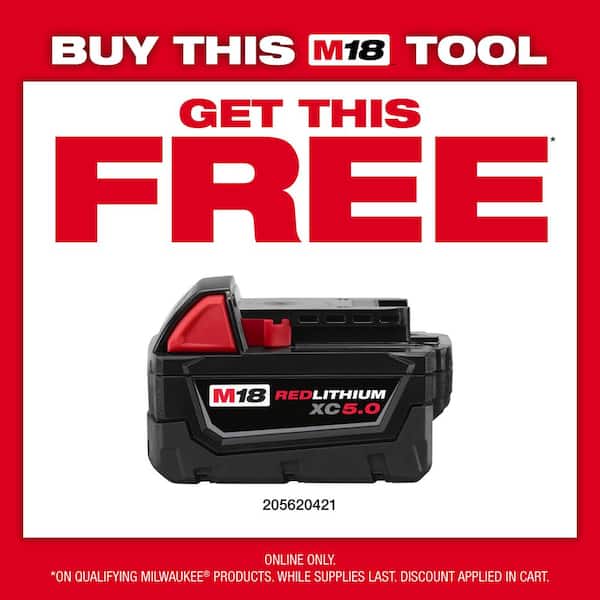 M18 FUEL 18V Lithium-Ion Brushless Cordless 1/2 in. Hammer Drill Driver Kit with Two 5.0 Ah Batteries and Hard Case
