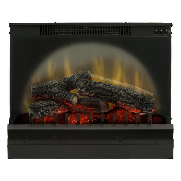 Dimplex 23 in. Electric Fireplace Insert in Black DFI2309 - The Home Depot