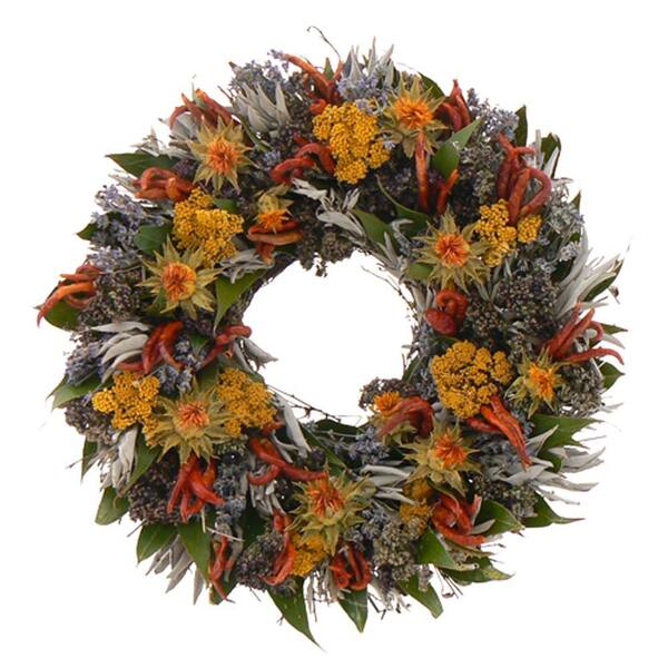 The Christmas Tree Company Kitchen Essentials 16 in. Dried Floral Wreath-DISCONTINUED