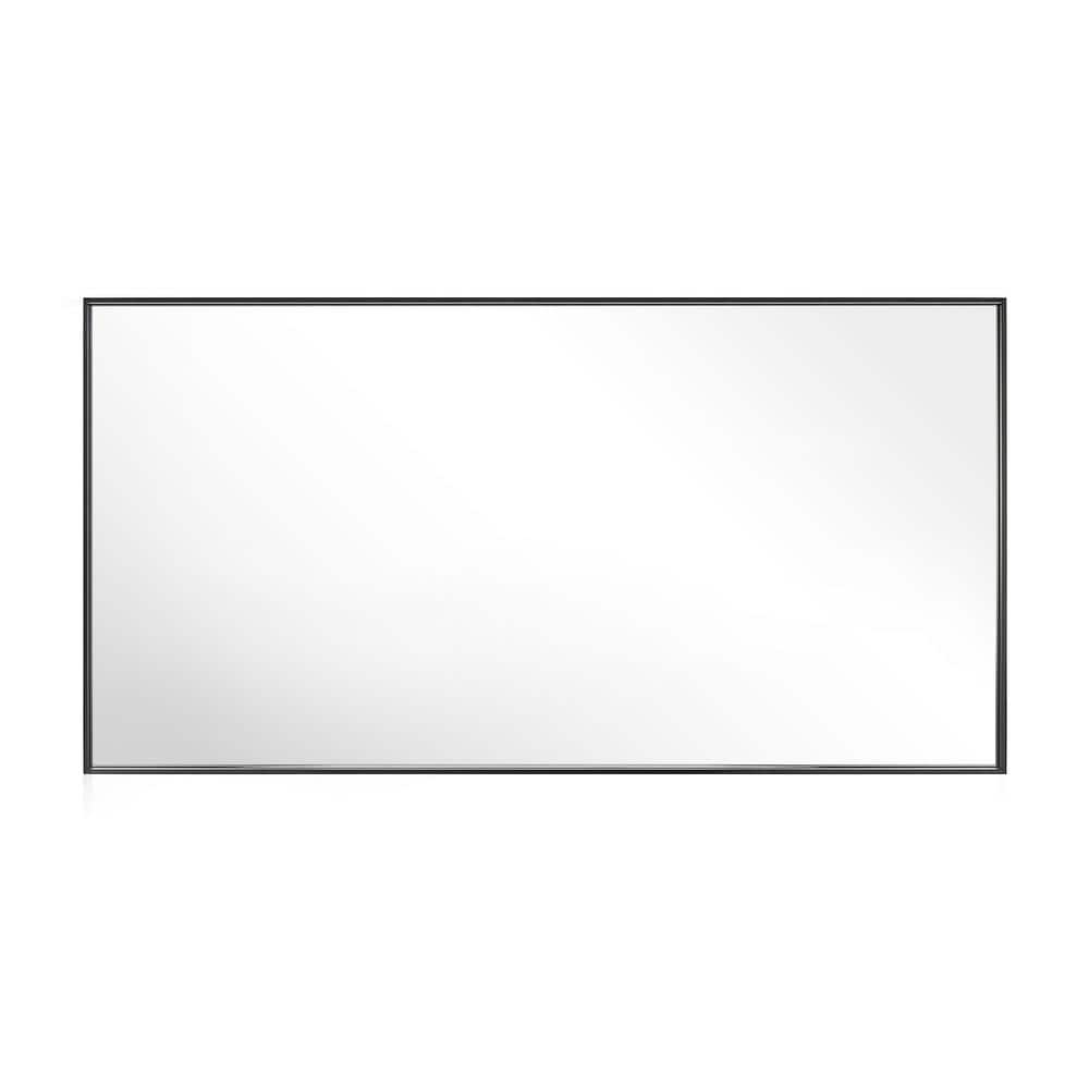 GETLEDEL 58 in. W x 30 in. H Large Rectangular Aluminum Framed Wall
