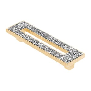 Carraway 3-3/4 in. Polished Gold Cabinet Pull
