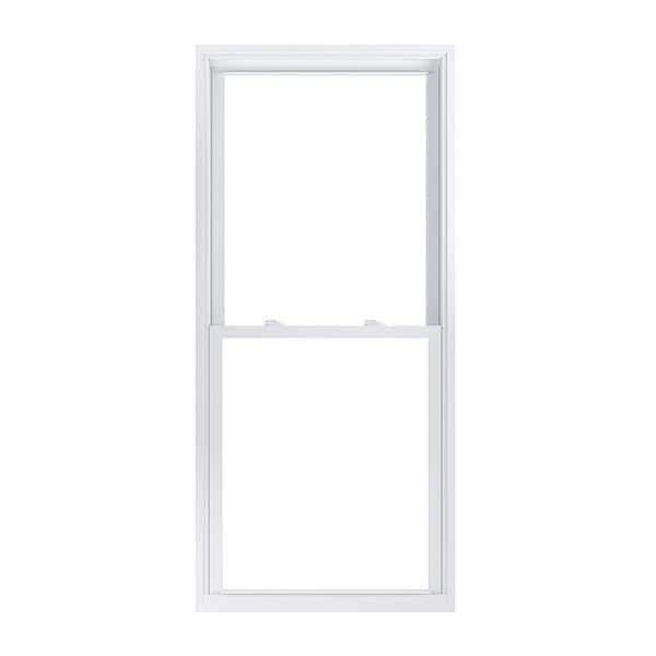 American Craftsman 31.75 in. x 69.25 in. 70 Pro Series Low-E Argon Glass Double Hung White Vinyl Replacement Window, Screen Incl
