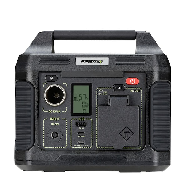 TP300 300-Watt Portable Power Station Push Button Battery Generator