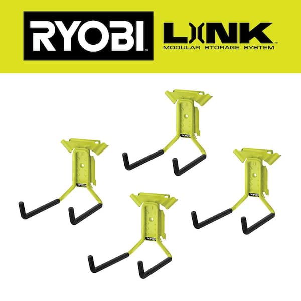 RYOBI LINK Large Power Tool Hook (4-Pack)