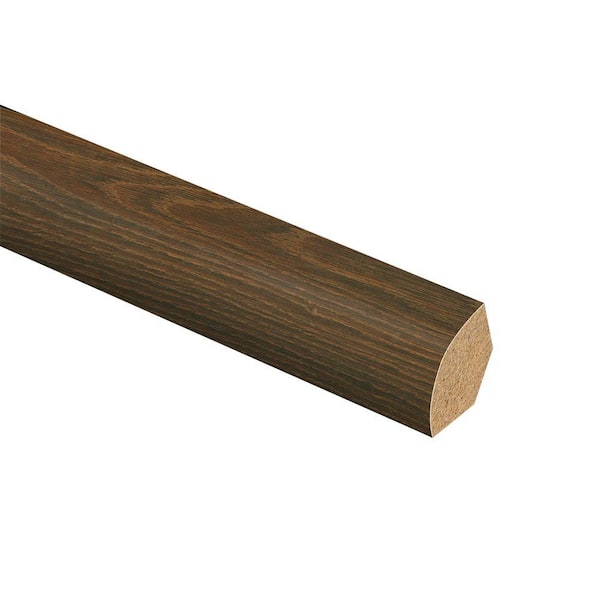 Bronze Oak/Farmington Oak 5/8 in. Thick x 3/4 in. Wide x 94 in. Length Laminate Quarter Round Molding