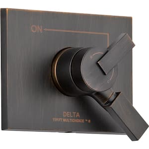 Vero Monitor 17 Series 1-Handle Volume and Temperature Control Valve Trim Kit in Venetian Bronze (Valve Not Included)