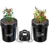 VIVOSUN DWC Hydroponics Grow System, 5-Gallon Deep Water Culture Recirculating Drip Garden System With Multi Purpose Air Hose Air Pump And Air Stone 4 Bucket Top Drip Kit