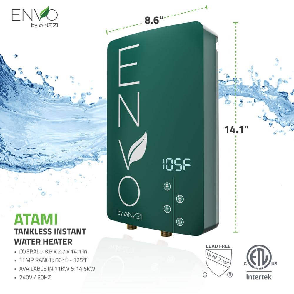 Envo Green Electric Tankless Point of Use Water Heater