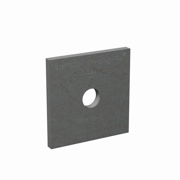 Simpson Strong-Tie BP 2 in. x 2 in. Bearing Plate with 3/8 in. Bolt Dia.