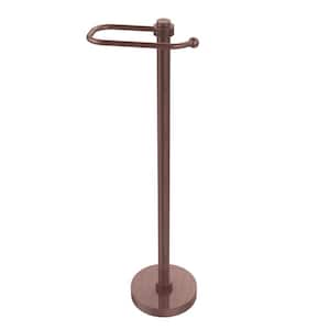 European Style Free Standing Toilet Paper Holder in Antique Copper