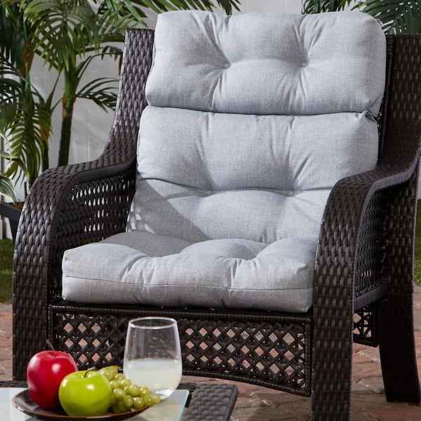 Highback Garden Dining Chair Cushion Pad Outdoor Furniture High Back  Recliner