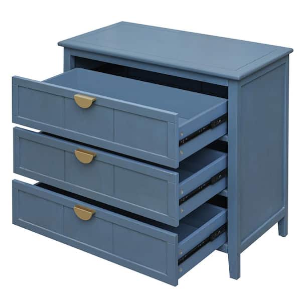 Mondawe 31.5 in. 5-Drawer  Chests Cabinet, Green
