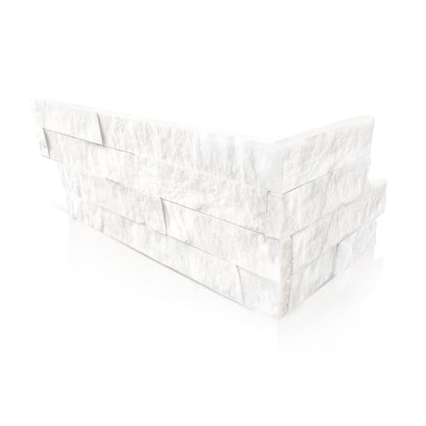 Prestige Stone & Granite Artic White 6 x 16 x 8 in. Natural