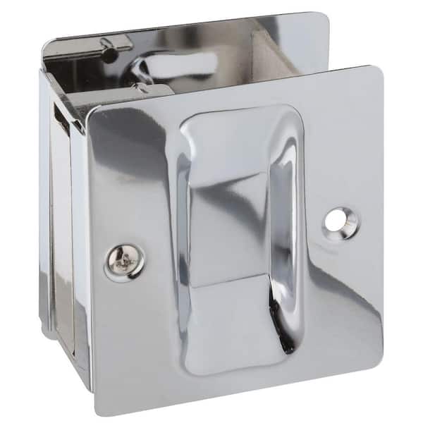 National Hardware Chrome Pocket Door Pull