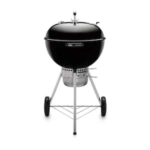 22 in. Master-Touch Charcoal Grill in Black with Built-In Thermometer