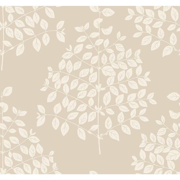 Candice Olson Tender Pearl Taupe Wallpaper