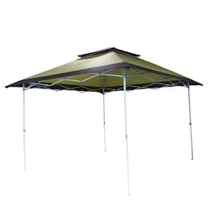 12 ft. x 12 ft. Brown Shades Mega Shade Polyester Canopy