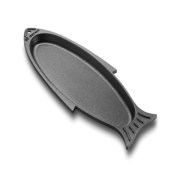 Fish Grill Pan in Cast Iron Cooking Accessory