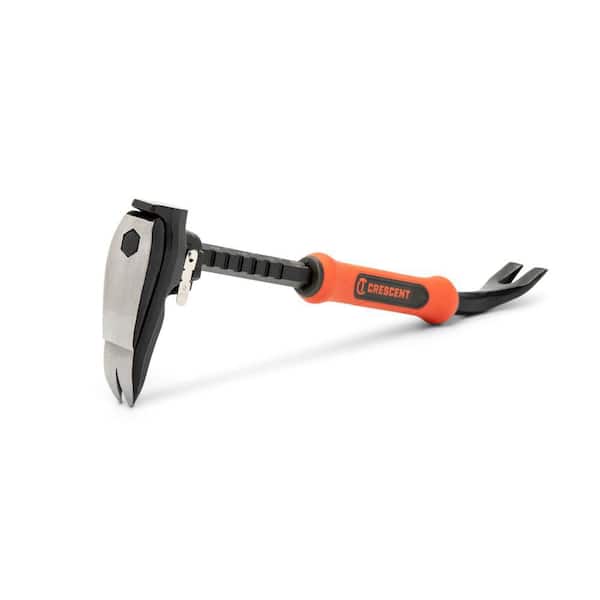 ANちょびー Crescent 16 in. Adjustable Board Bending Pry Bar with Nail Puller