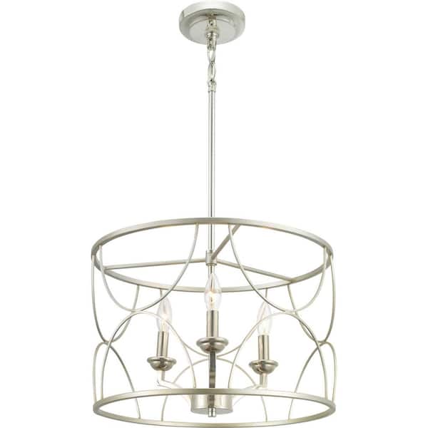 Progress Lighting Landree 5-Light Gray Traditional Chandelier