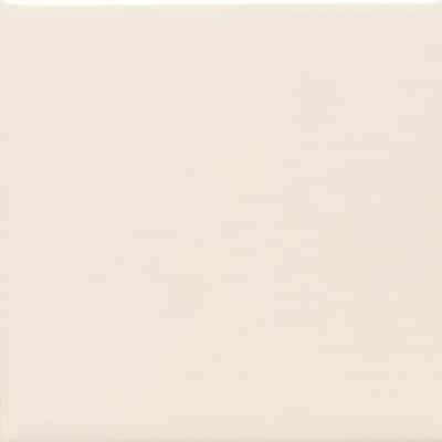 Daltile Matte Biscuit 4-1/4 in. x 4-1/4 in. Glazed Ceramic Wall Tile ...