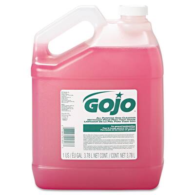 Bulk Pour 1 Gal. Floral All-Purpose Pink Lotion Soap Bottle (4/Carton)